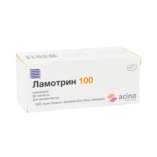 Lamotrin - ლამოტრინი 100მგ 60 ტაბლეტი