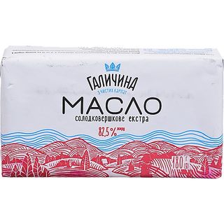 Масло Галичина 82,5% 180 г Екстра