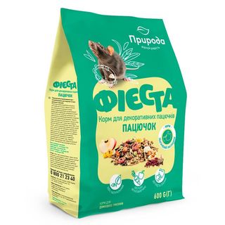 Корм Природа Фієста Пацючок для гризунів 0.6 кг арт.PR241384