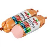 Ковбаса Самобранка МОЛОЧНА варена вищого гатунку, 100г