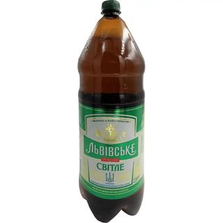 Пиво Львівське світле 4,3% 2,35 л