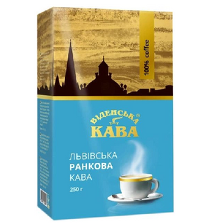 Кава Віденська Кава Ранкова мелена 250г