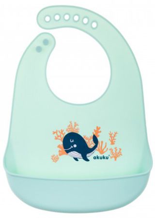 აკუკუ წინსაფარი 5055 სილიკონის ჯიბით WHALE