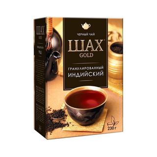 Шах, Чай Шах 230Гр Черный Gold Индийский, шт, ШК: 4605246012365