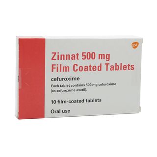 Zinnat - ზინატი 500მგ 10 ტაბლეტი