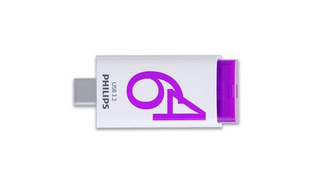 Philips 64gb Purple Usb-c Ფლეშ Მეხსიერება