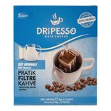 Кава мелена Dripesso в фільтр пакеті зі смаком молока 5х8 г