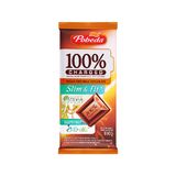 შოკოლადის ფილა რძიანი უშაქრო /პობედა/ 100გრ