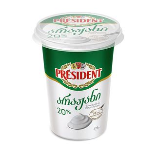 პრეზიდენტი არაჟანი 20% 325 გ.