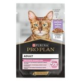 Корм вологий PURINA ProPlan Delicate для котів з чутливим травленням з індичкою в підливі 85 г