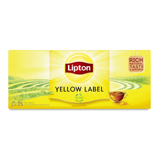 Чай чорний Lipton Yellow Label 25*2г