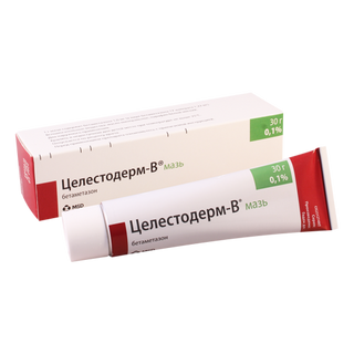 ცელესტოდერმი-V მალამო 0.1% 30გრ ტუბი #1  Celestoderm-V ointment 30gr