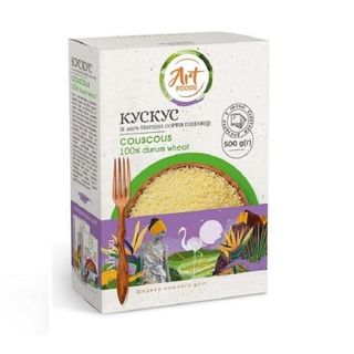 Крупа 0,5 кг Art FOODS Кускус (4Х125г) к/уп