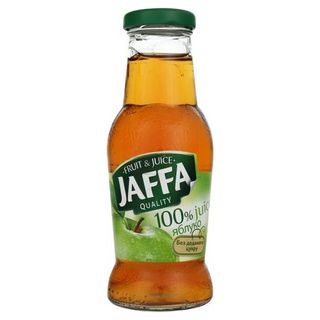 Сік JAFFA Яблучний скло 0,25л