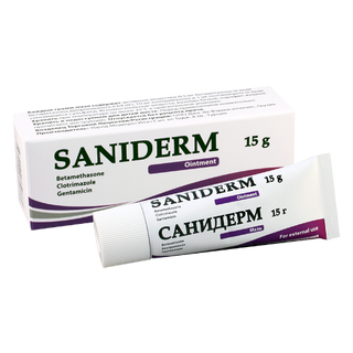 სანიდერმი მალამო 15გრ #1  Saniderm ointment 15.0