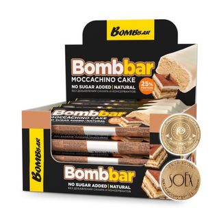 BOMBBAR პროტეინ ბარი – მოკაჩინოს ტორტი, 40გრ