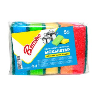Выгодно, Губки Выгодно Для Посуды 5Шт, шт, ШК: 4600849237696