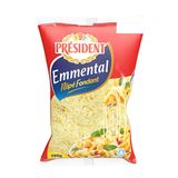 ყველი  45% ემენტალი გახეხილი /პრეზიდენტი/ 100გრ