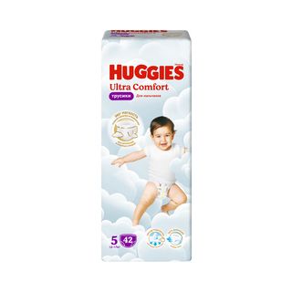 Трусики Huggies Ultra Comfort 5 для мальчиков 42 шт