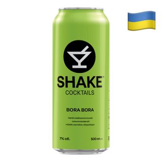 Напій Слаб/Алког Cильногаз. Shake Бора Бора (7%) 0,5 л