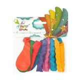 Набір Кульки 7 дюймів пастель спіраль 8 шт