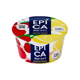 EPICA 130г Йогурт с малиной и лимоном 4,8%
