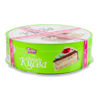 Торт Tarta Легенда Києва повітряно-арахісовий 850г