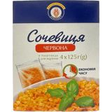 Сочевиця червона Добробут 4 пакети для варки по 100 г