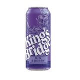 Нaпій 0,5 л Kings Bridge Джин Беррі слaбoaлкoгoльний сильнoгaзoвaний 7% ж/б