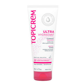 ტოპიკრემი - სახის/ტანის სკრაბი ულტრა რბილი 200მლ 2217/2873 Topicrem - Gentle Scrub Face Body 200ml 2217/2873
