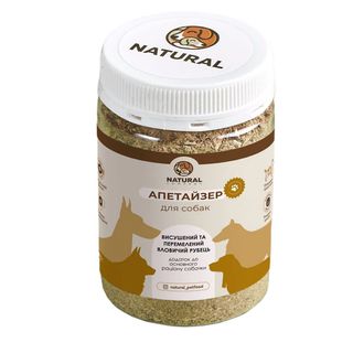 Ласощі Natural Апетайзер для собак суміш з яловичого рубця 100 г