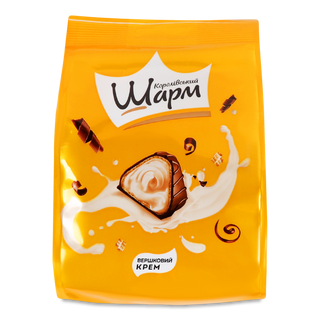 Цукерки «АВК» «Королівський шарм» з вершковою начинкою 113г