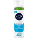 Гель для гоління Nivea Men Миттєвий захист для чутливої шкіри охолоджуючий 200 мл