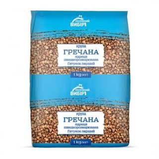 Крупа 1 кг Розумний вибір гречана