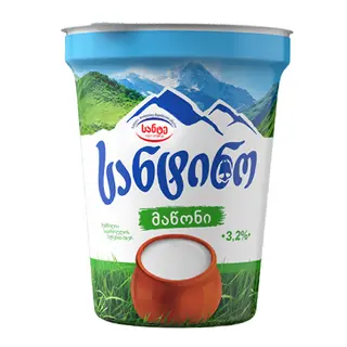 სანტინო მაწონი 3.2% 400 გ./4860051003872