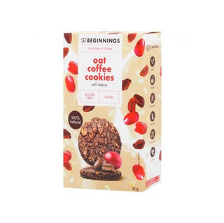 Вівсяне кавове печиво ТМ BEGINNINGS 80 г
