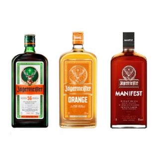 იაგერმეისტერი 35% 1ლ & ორენჯი 33% 1ლ & მანიფესტი 38% 1ლ