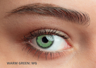კონტაქტური ლინზა Twins Queens Warm Green