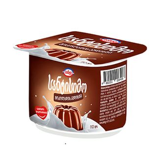 სანტისიმო პუდინგი რძიანი შოკოლადით 2.5% 110 გ.4860051006408