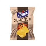 Чипси 125 г Люкс зі смаком лисичок м/уп