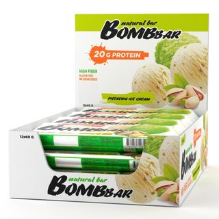 BOMBBAR პროტეინ ბარი – ფისტის ნაყინი, 60გ