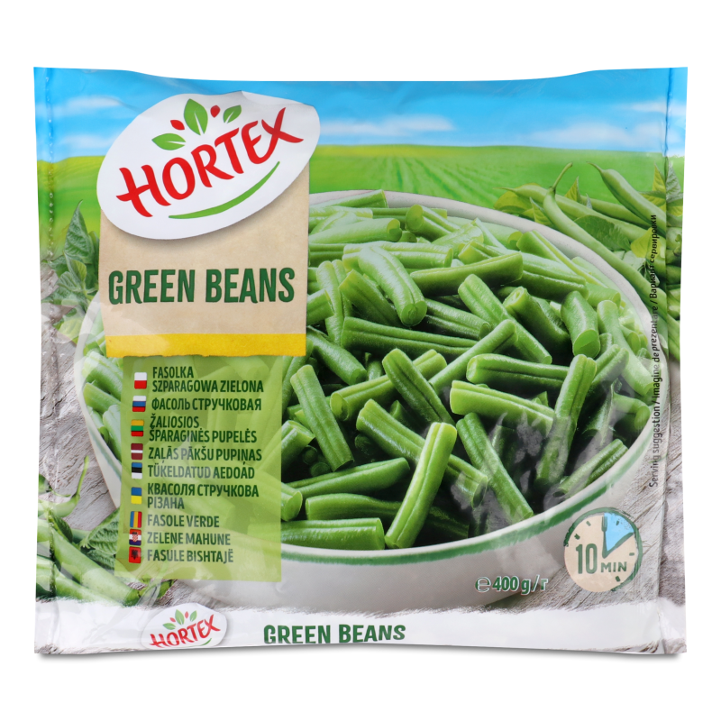 Заморожені овочі та фрукти.