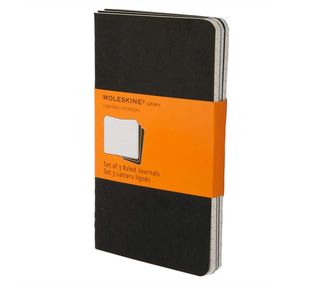 Записник Moleskine Cahier Кишеньковий / Лінійка Чорний