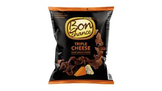 ხრაშუნა შავი პური "Bon Chance" ყველის არომატით 120გრ.