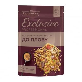 Приправа 40г Приправка Exclusive до плову