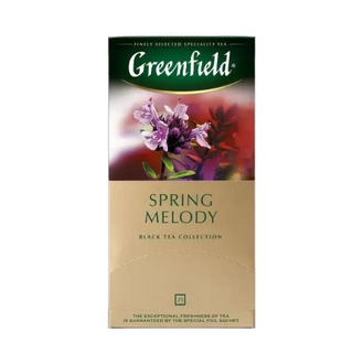 Թեյ սև Գրինֆիլդ Սփրինգ Մելոդի 25x1.5գր