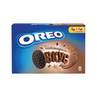 Печенье Oreo с какао и начинкой шоколадного вкуса, 228гр