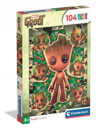 Clementoni Puzzle - Marvel - ფაზლი გრუტი, 104 ნაწილიანი - 25051