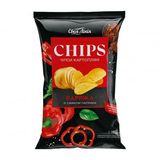 Чіпси 110г Своя лінія картопляні зі смаком паприки