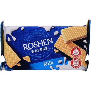 Вафлі Рошен 216 г Wafers молоко